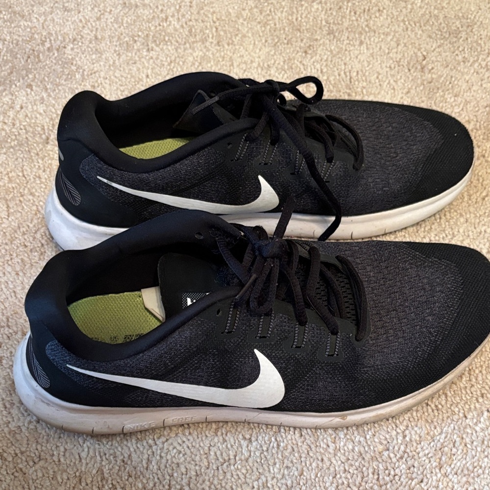 Nike Black and White Athletic Sneakers
